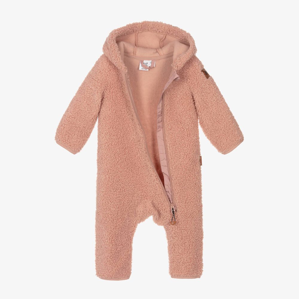  دو بار دو-أوفرول للخروج فليس لون زهري للمولودات | Childrensalon Outlet