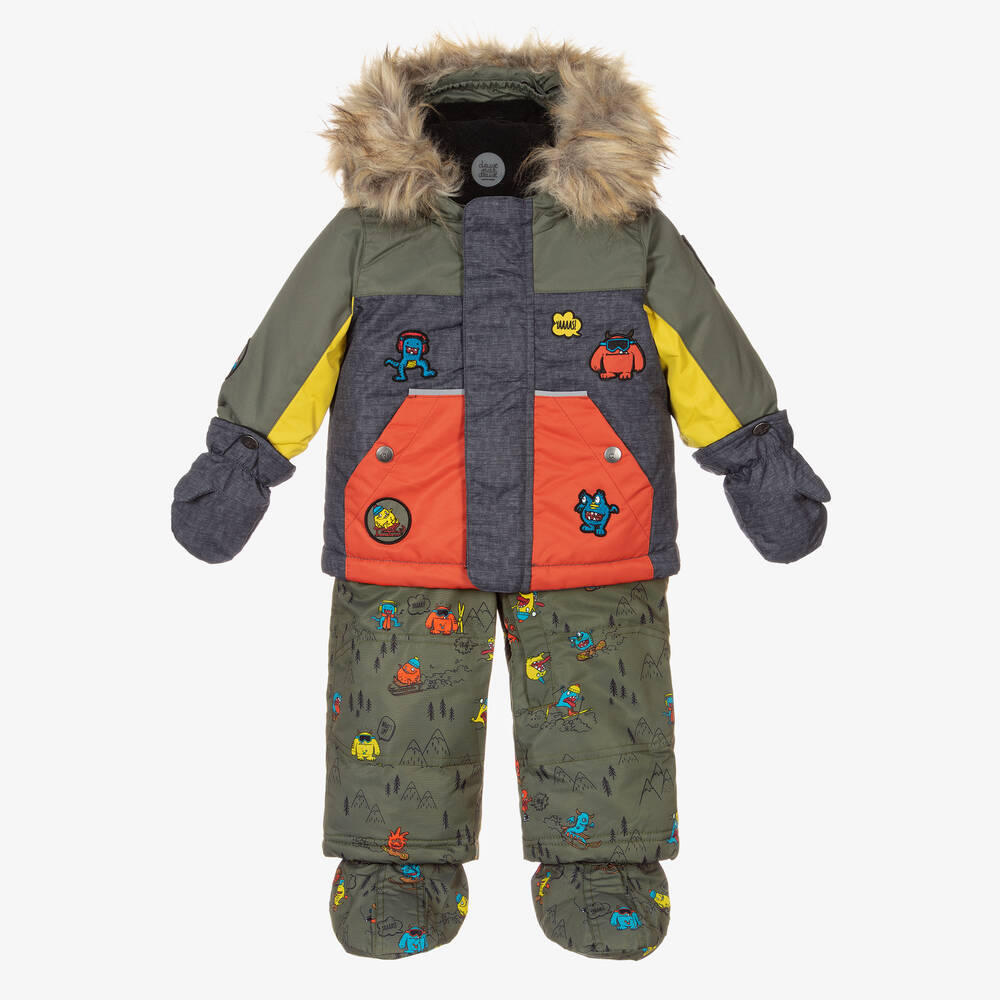 Deux par Deux - Boys 2 Piece Snowsuit Set | Childrensalon