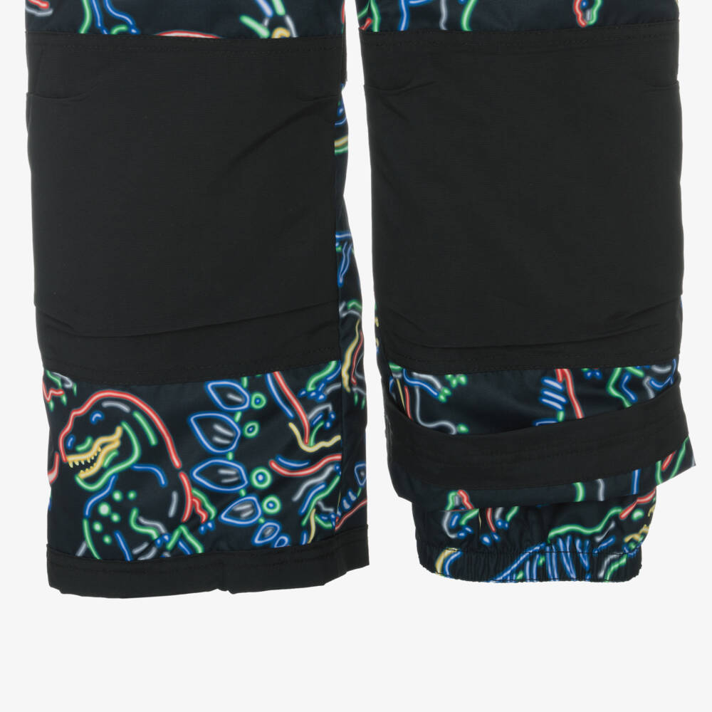 Deux par Deux-Boys Black Dino Adventure Snow Set | Childrensalon Outlet