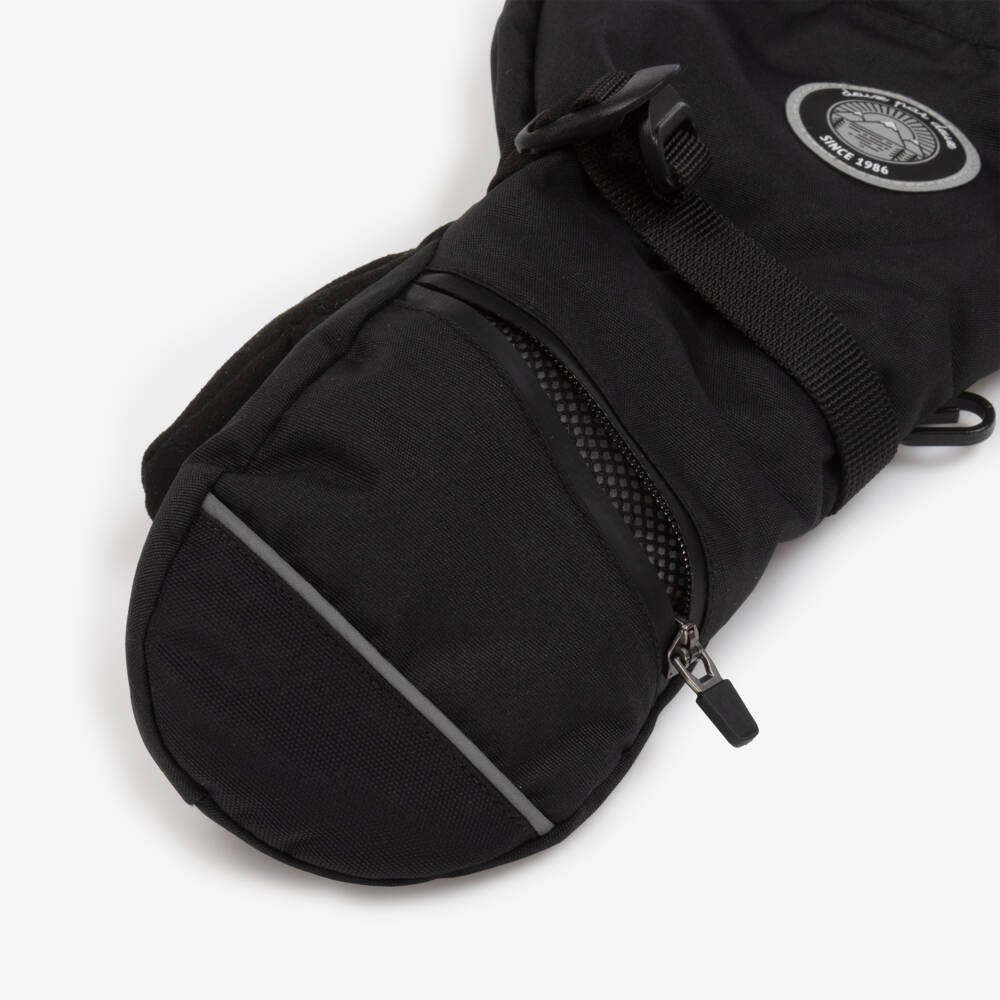 Deux par Deux-Черные эко-варежки для мальчиков | Childrensalon Outlet