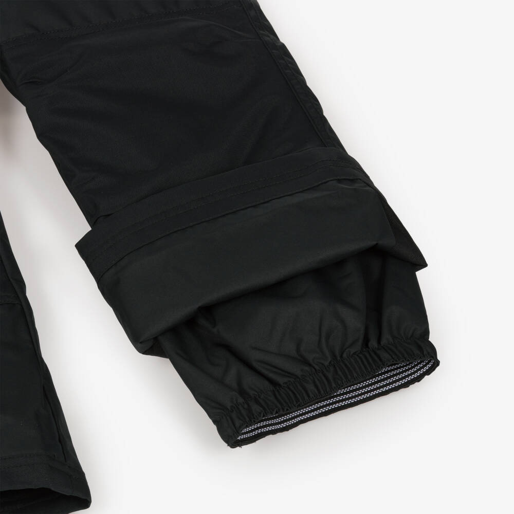 Deux par Deux-Boys Black & Multicolour Smiling Faces Snowsuit | Childrensalon Outlet