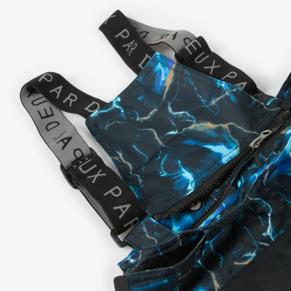 Deux par Deux-Boys Blue Arctic Pattern Snowsuit Set | Childrensalon Outlet