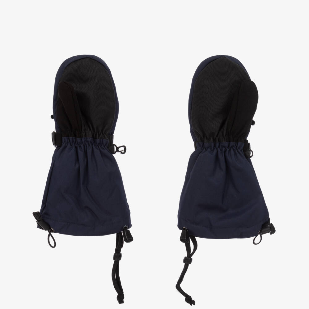 Deux par Deux-Boys Navy Weather-Guard Ski Gloves | Childrensalon Outlet