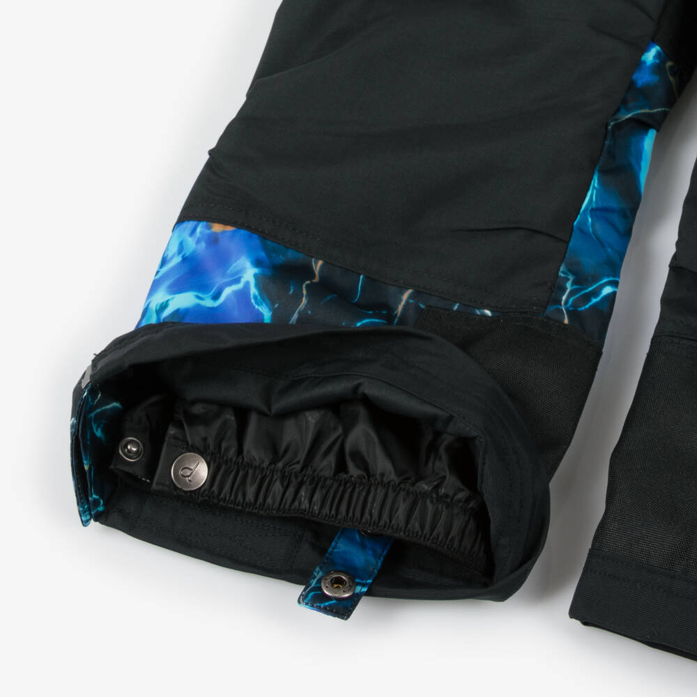  دو بار دو-بدلة ثلجية مزدوجة للأولاد باللونين الأسود والأزرق العاصف | Childrensalon Outlet