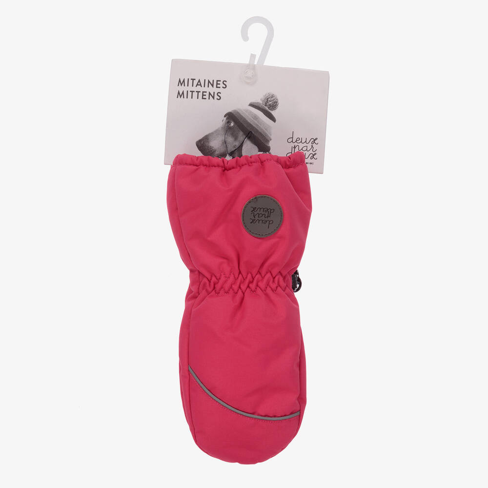 Deux par Deux-Лыжные варежки цвета фуксии | Childrensalon Outlet