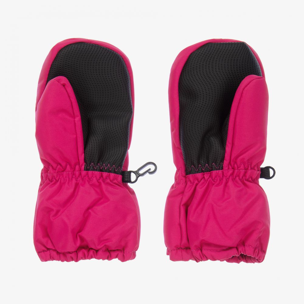 Deux par Deux-Fuschia Pink Ski Mittens | Childrensalon Outlet