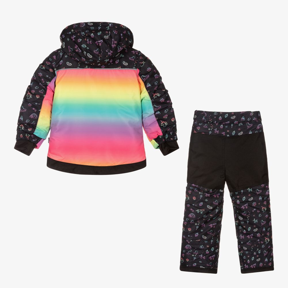 Deux par Deux-Girls Black 3 Piece Snowsuit | Childrensalon Outlet