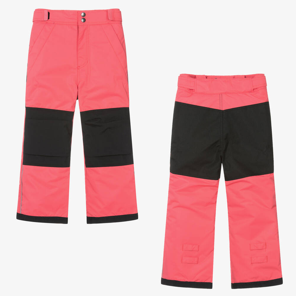 Deux par Deux-Girls Black & Pink Floral 2 Piece Snowsuit Set | Childrensalon Outlet