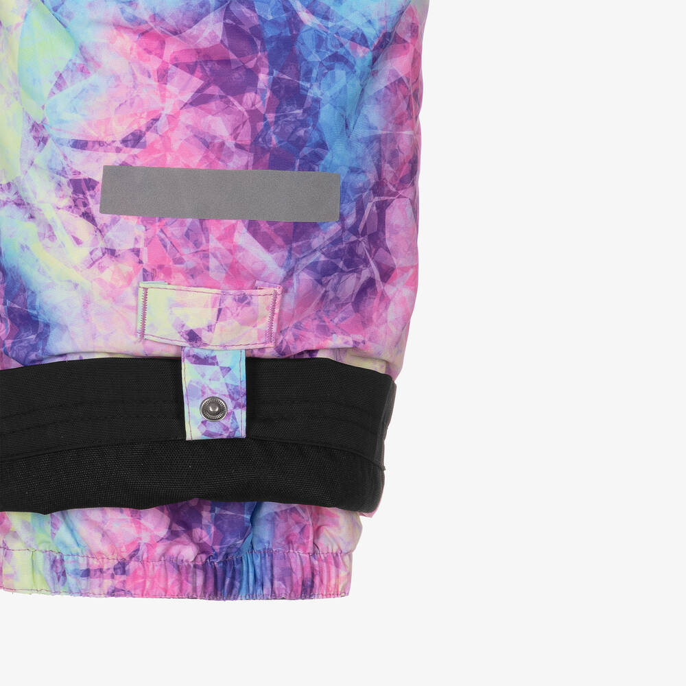 Deux par Deux-Черно-розовый зимний комбинезон | Childrensalon Outlet