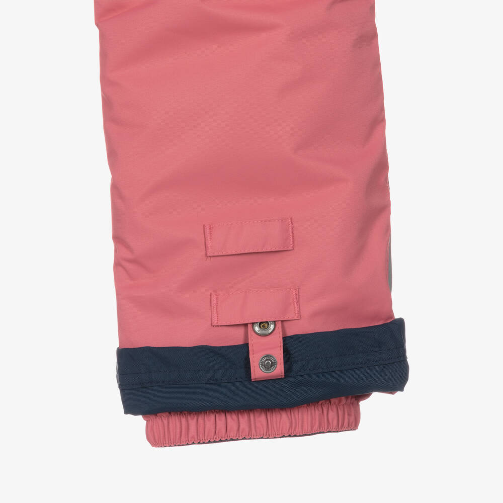 Deux par Deux-Girls Pink & Navy Blue Snowsuit Set | Childrensalon Outlet