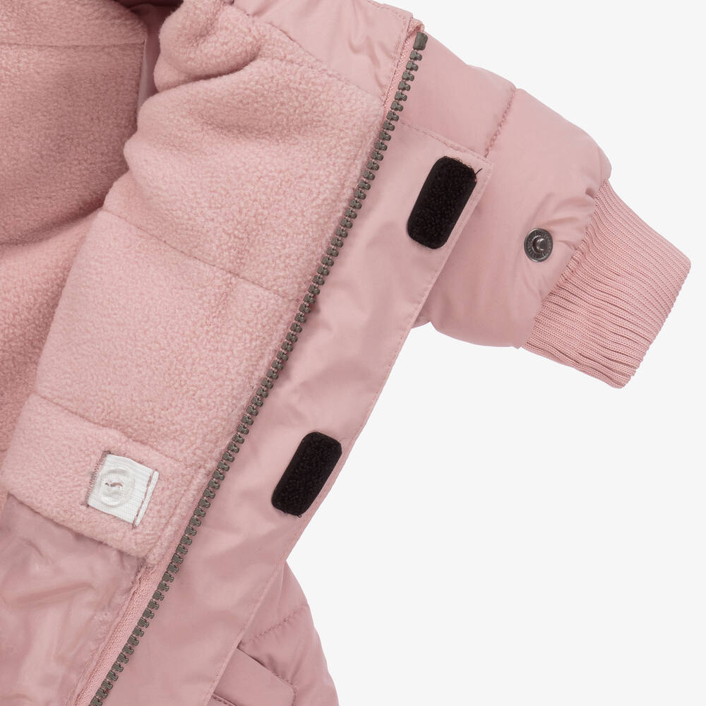 Deux par Deux-Girls Pink Snowsuit Set  | Childrensalon Outlet