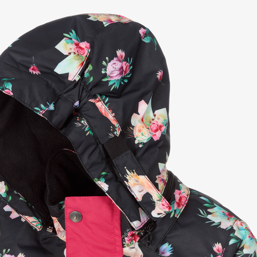 Deux par Deux-Розовый зимний комбинезон с единорогами для девочек | Childrensalon Outlet