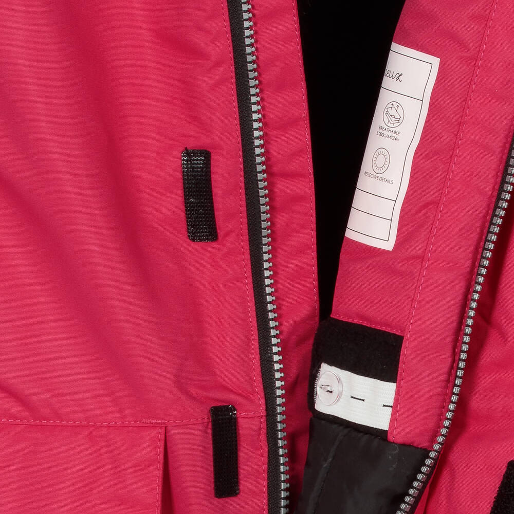 Deux par Deux-Розовый зимний комбинезон с единорогами для девочек | Childrensalon Outlet