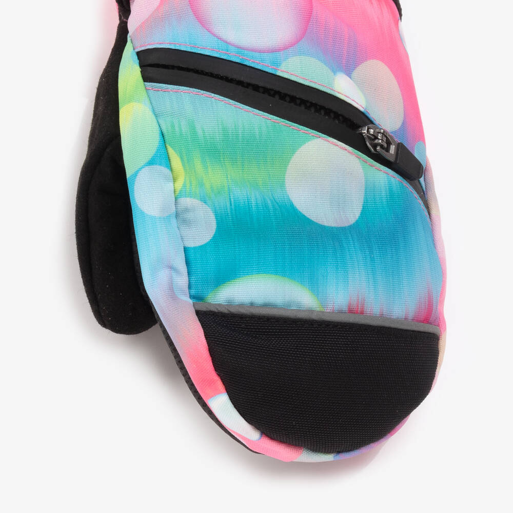 Deux par Deux-Girls' Playful Bubble Ski Mitts | Childrensalon Outlet