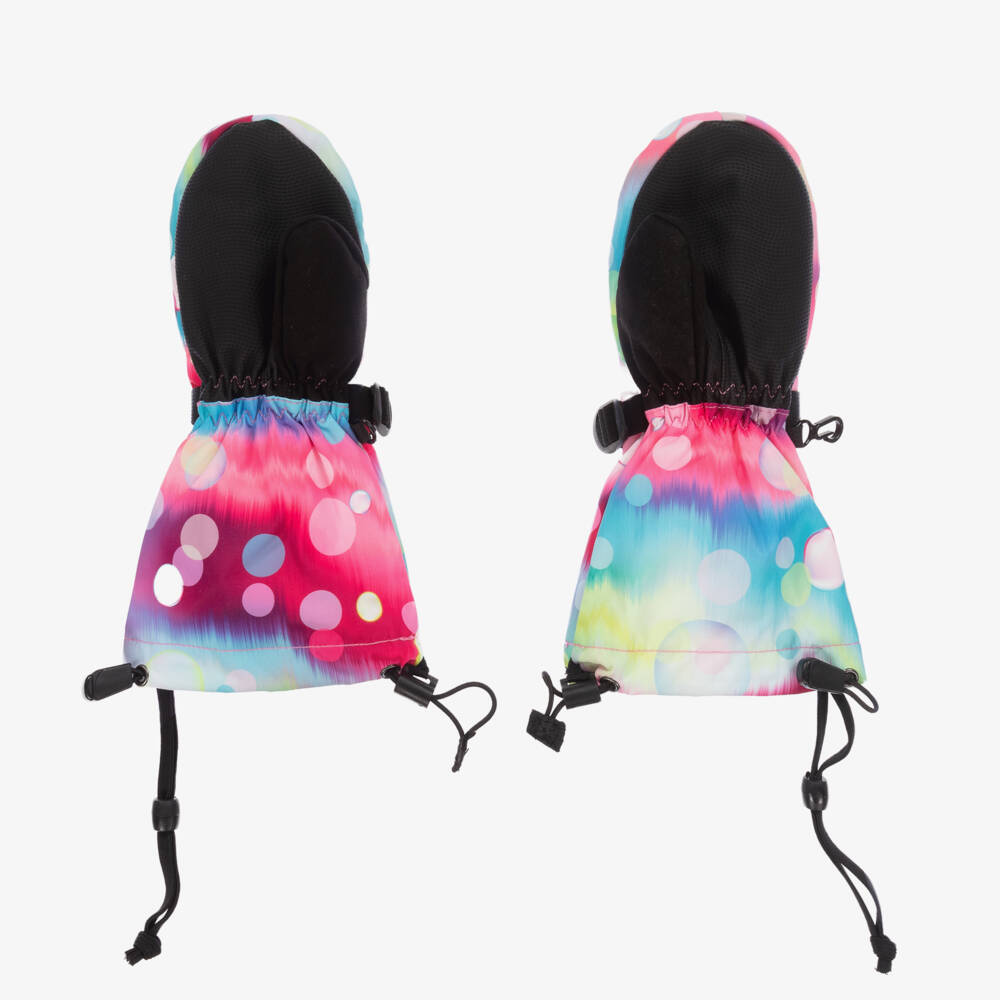 Deux par Deux-Girls' Playful Bubble Ski Mitts | Childrensalon Outlet
