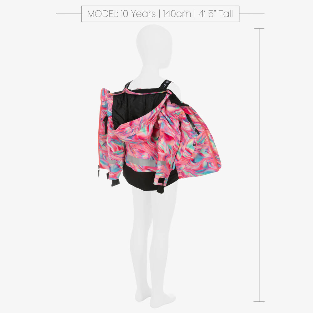 Deux par Deux-Girls Vibrant Marble Snowwear Set | Childrensalon Outlet