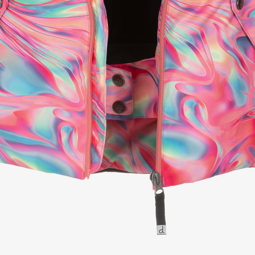 Deux par Deux-Girls Vibrant Marble Snowwear Set | Childrensalon Outlet