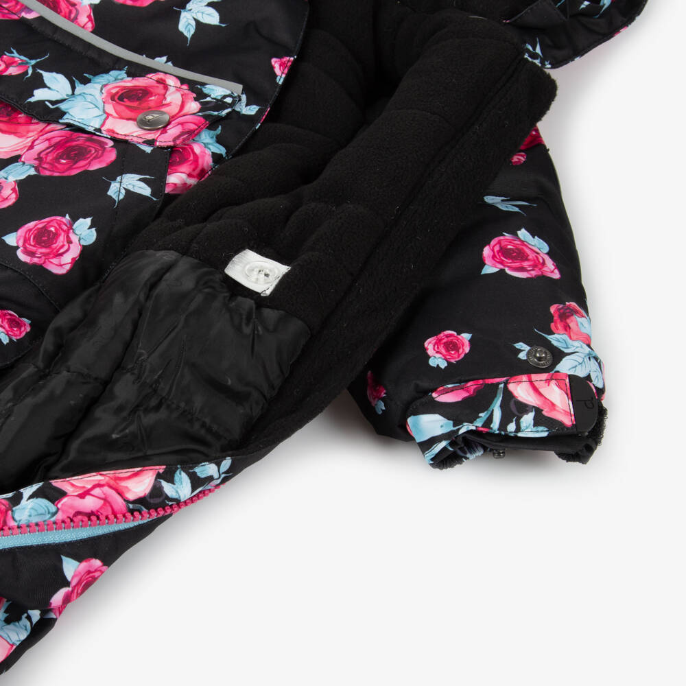 دو بار دو-طقم بدلة الثلج الشتوية للبنات بلون الورد | Childrensalon Outlet