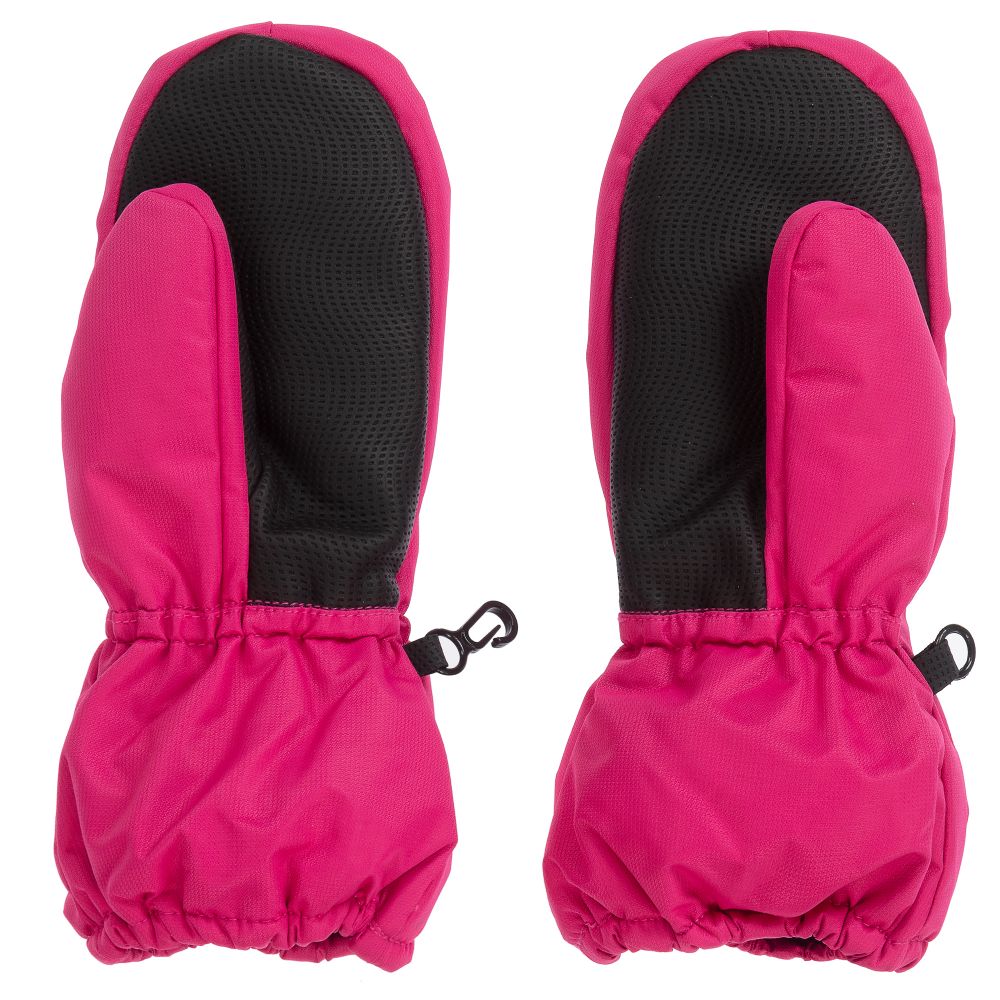 Deux par Deux-Розовые лыжные варежки | Childrensalon Outlet