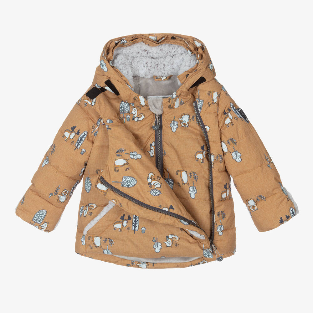 Deux par Deux-Yellow & Grey Snowsuit | Childrensalon Outlet