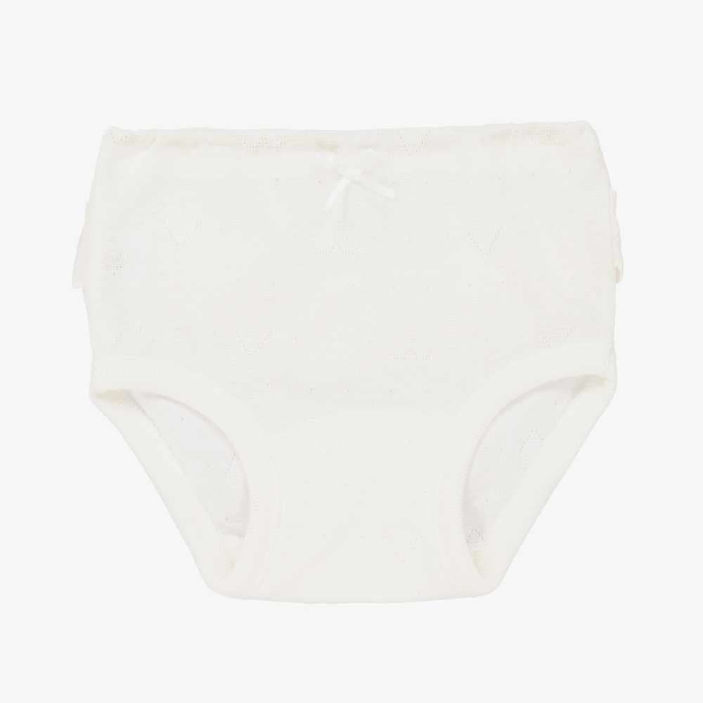 Diacar - Culotte ivoire en coton Fille | Childrensalon