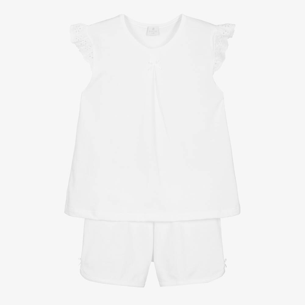 Diacar-Girls Soft White Bedtime Set | Childrensalon Outlet