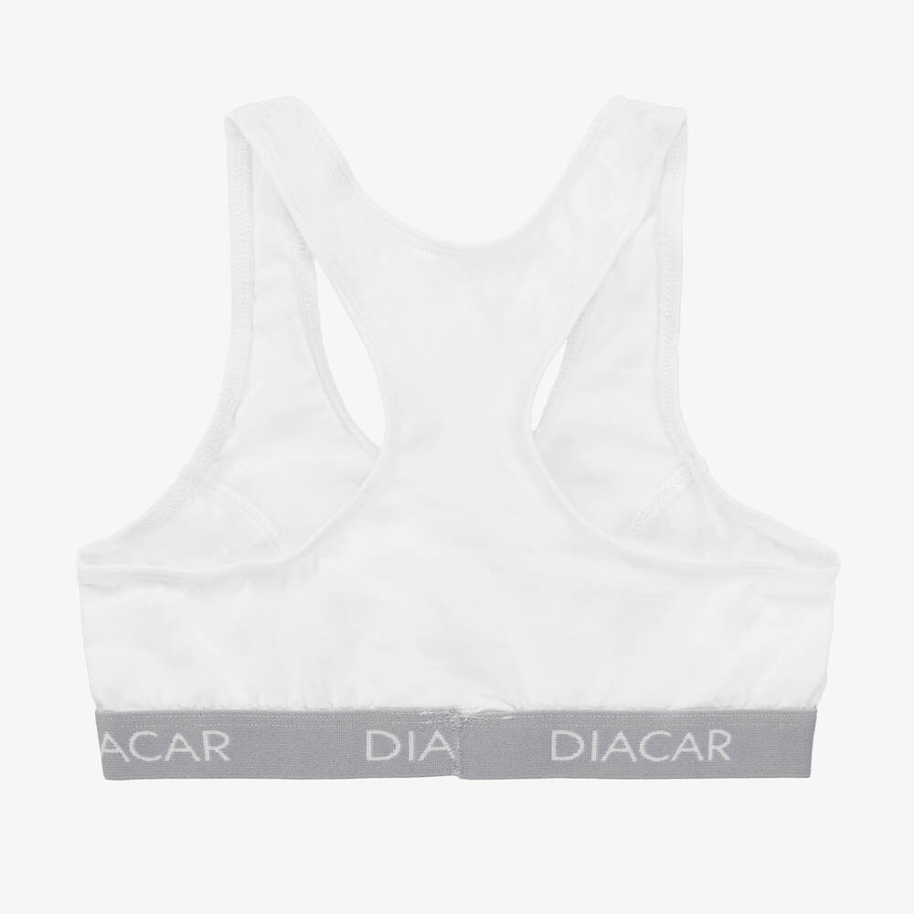 Diacar-Girls Soft White Racerback Top | Childrensalon Outlet