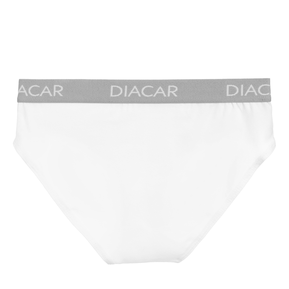 Diacar-Белые хлопковые трусики для девочек | Childrensalon Outlet