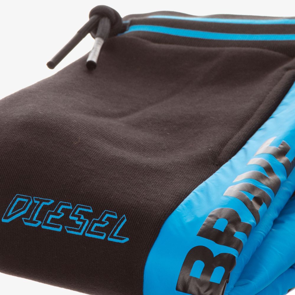 Diesel-Black & Blue Joggers | Childrensalon Outlet