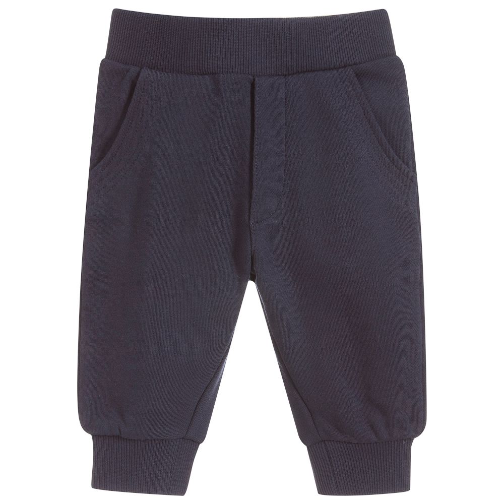 Diesel - Blue Cotton Jersey Joggers | Childrensalon