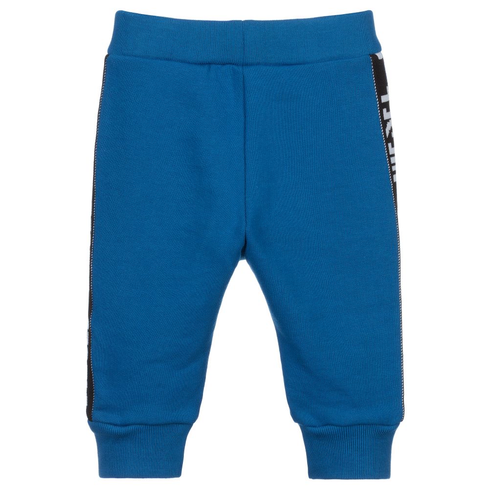 Diesel-Синие спортивные штаны из хлопка с логотипом | Childrensalon Outlet