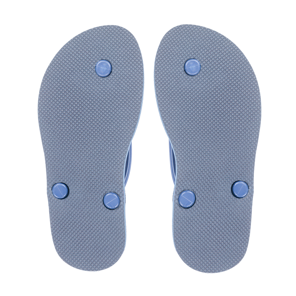 Diesel Blue Logo Flip Flops