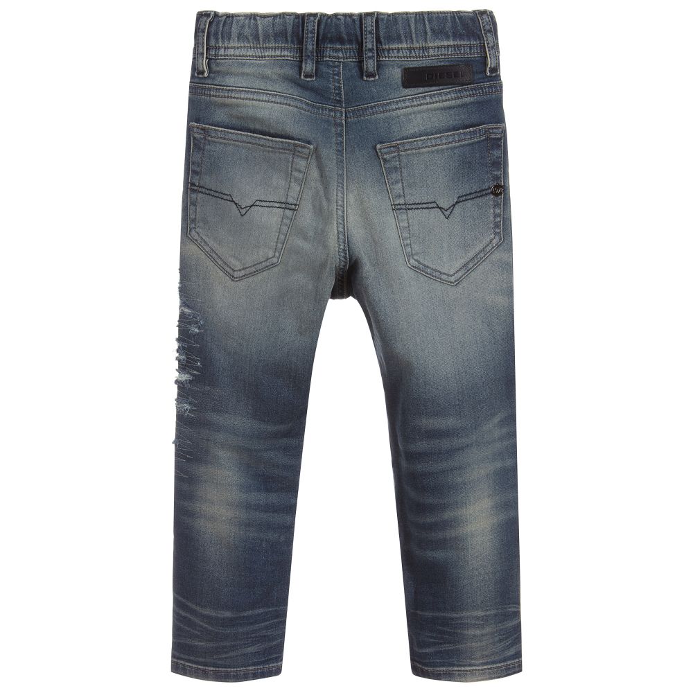 Diesel - Blue Regular Jogg Jeans | Childrensalon Outlet