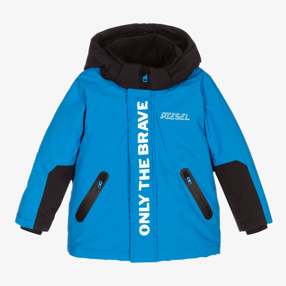 Diesel - Голубая лыжная куртка | Childrensalon