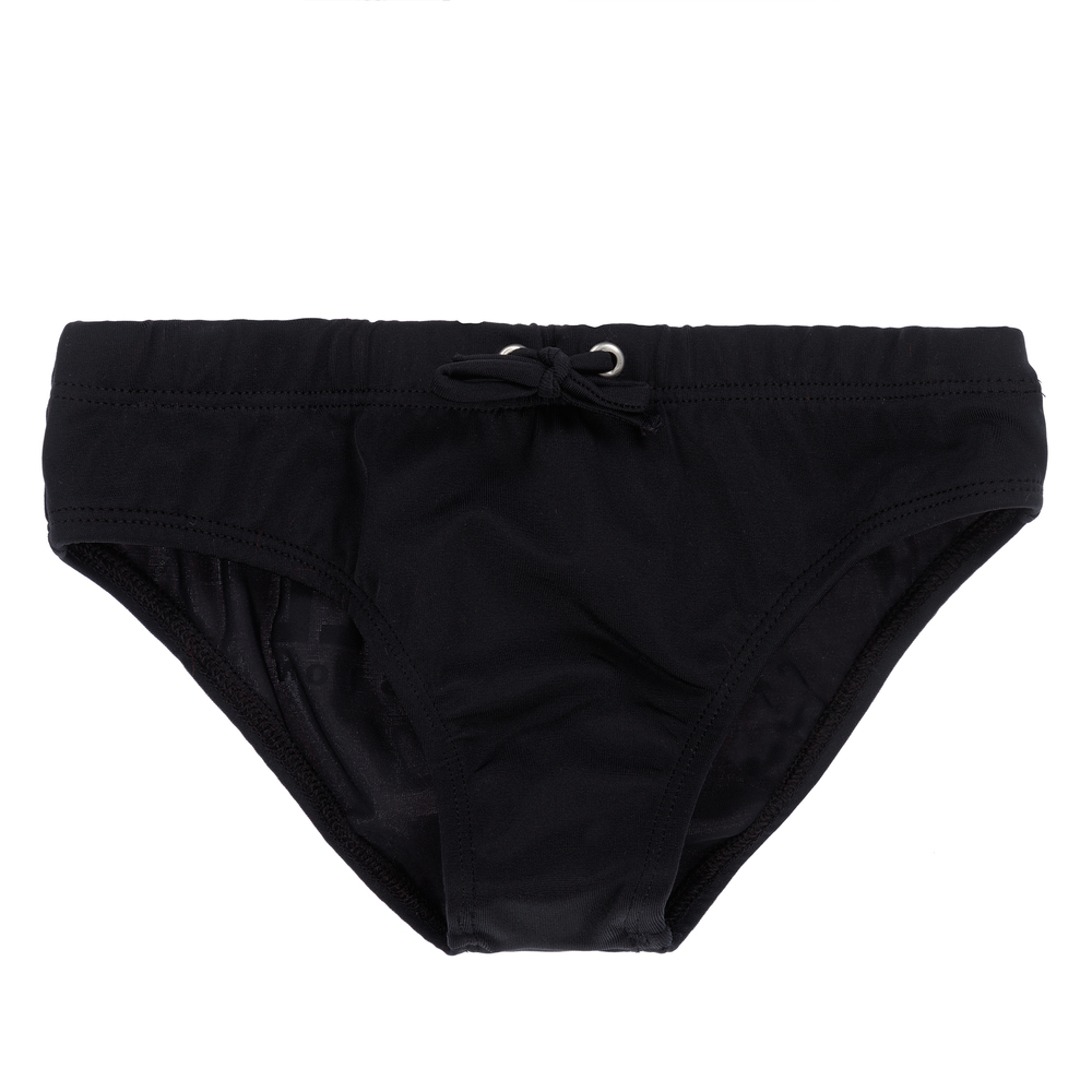 Diesel - Boys Black Swim Trunks | Childrensalon