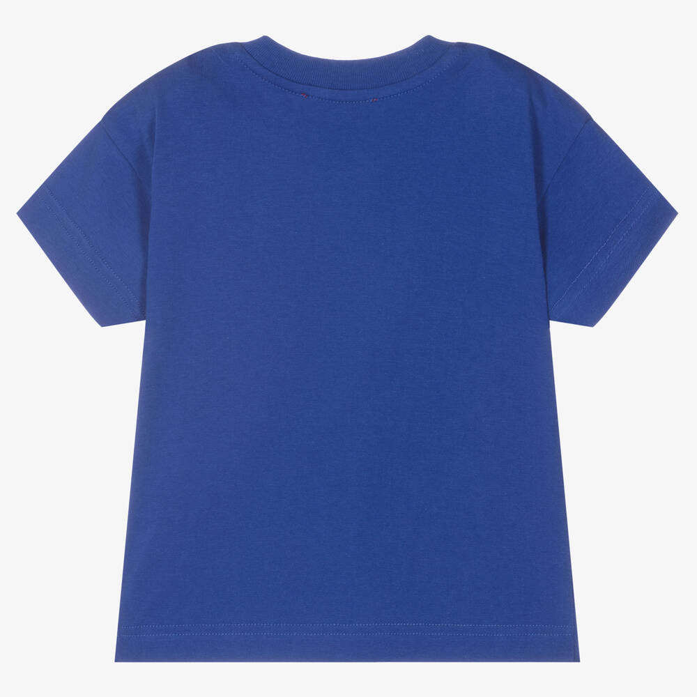Tシャツ・カットソー DIESEL BLUE COTTON T-SHIRT T-HOXT Tシャツ｜ブルー｜メンズ｜DIESEL
