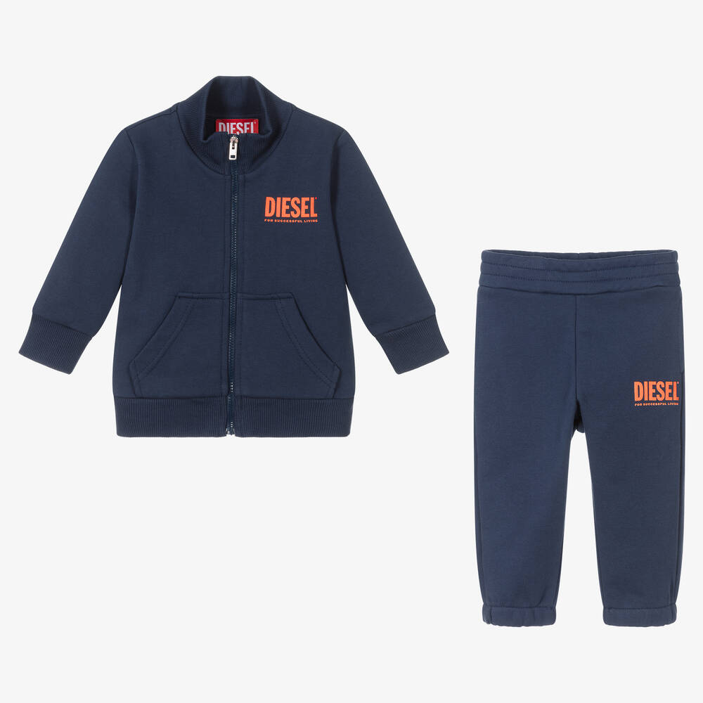 Diesel Surv tement bleu logo gar on