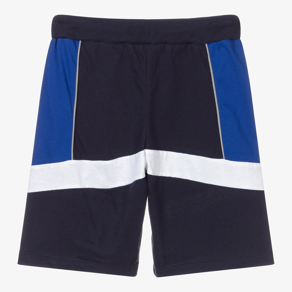 Diesel-شورت قطن لون كحلي للأولاد | Childrensalon Outlet