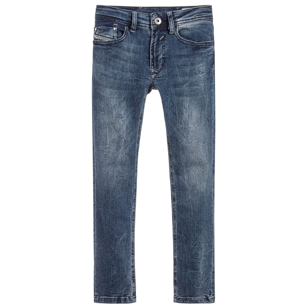 Diesel-Boys Regular-Straight Jeans | Childrensalon Outlet