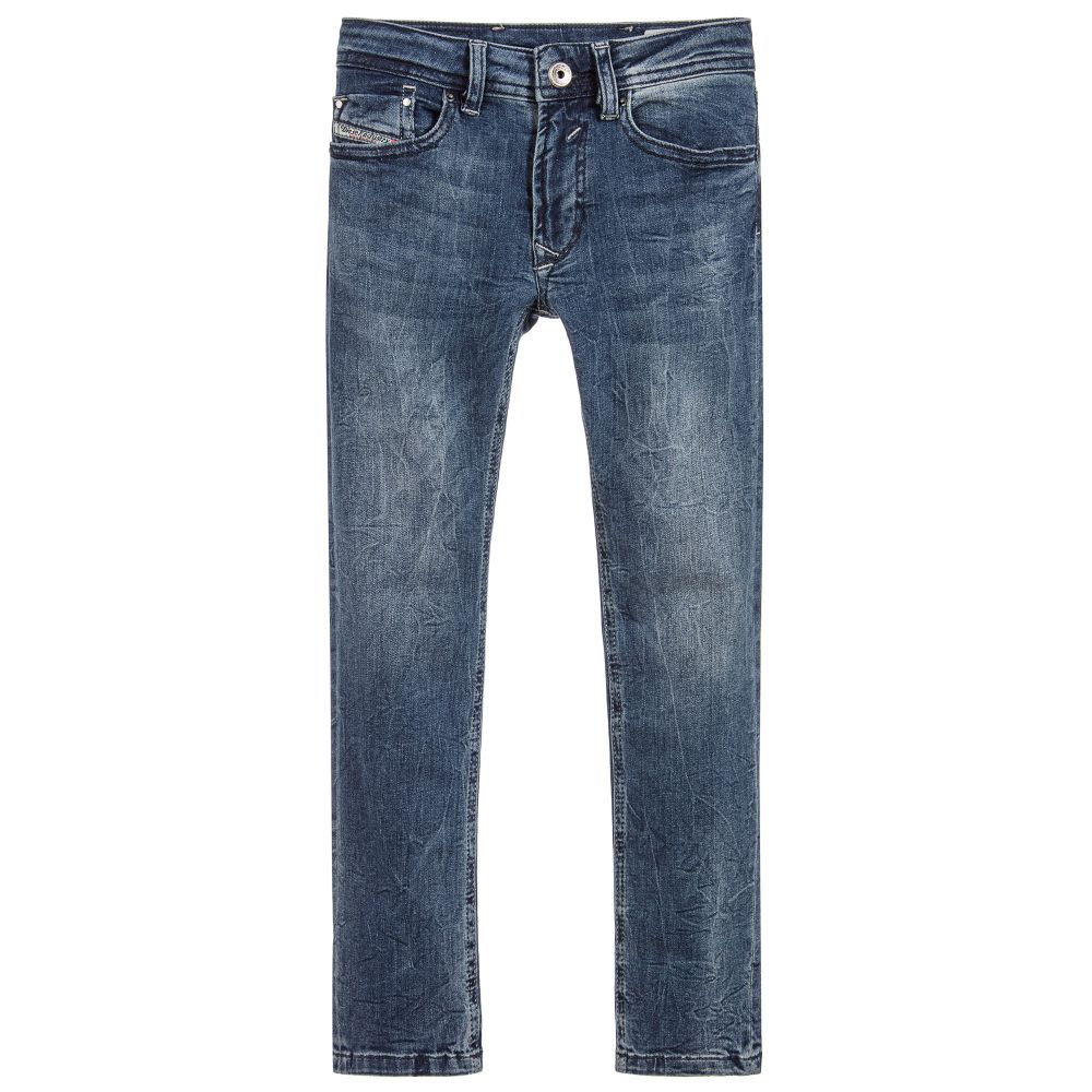 Diesel - Boys Regular-Straight Jeans | Childrensalon