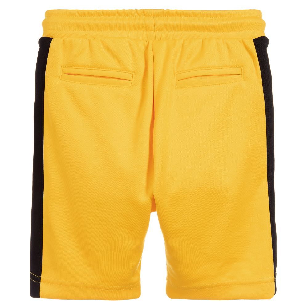 Black yellow shorts clearance
