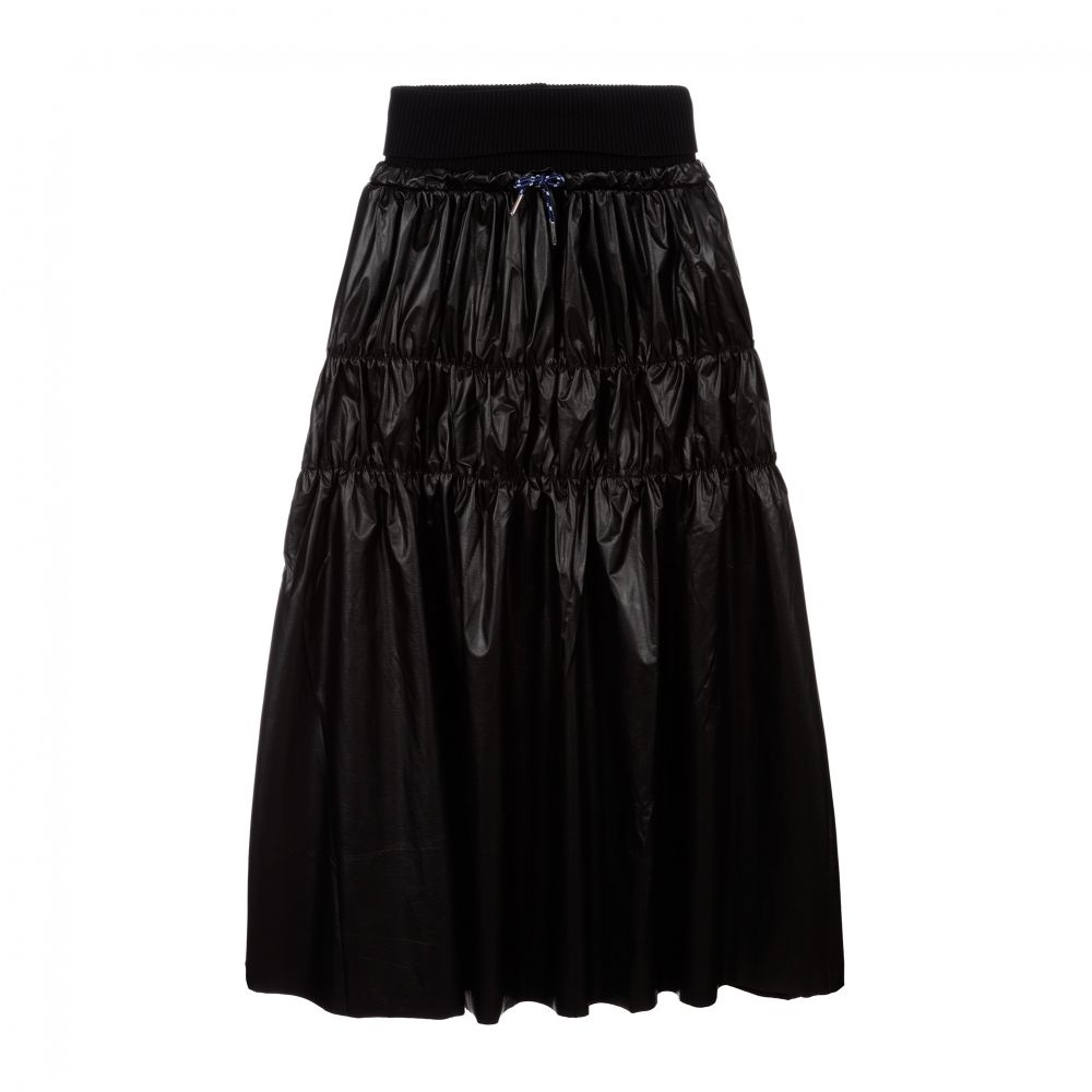 Diesel - Girls Black Maxi Skirt | Childrensalon