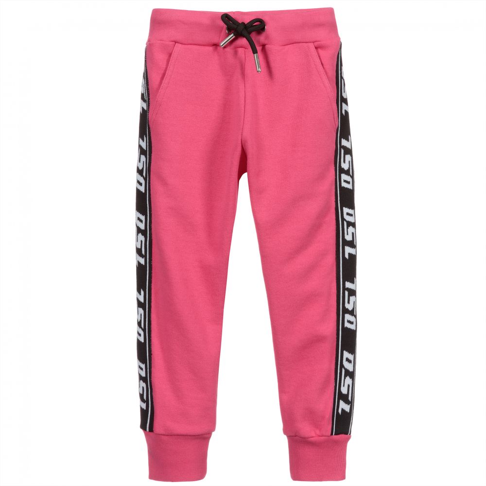 Girls pink sweatpants new arrivals