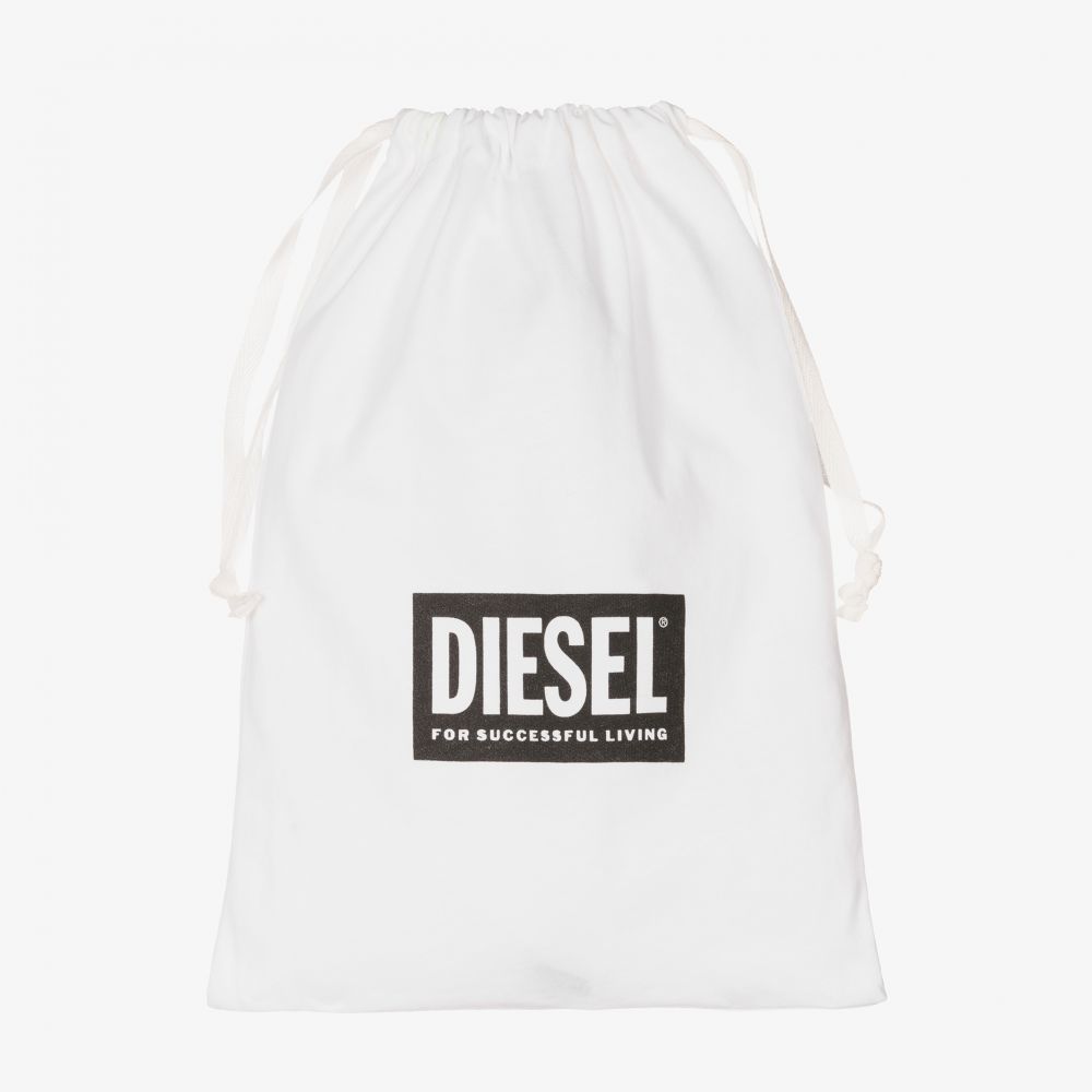 Diesel-Green & Blue Cotton Shorts Set | Childrensalon Outlet