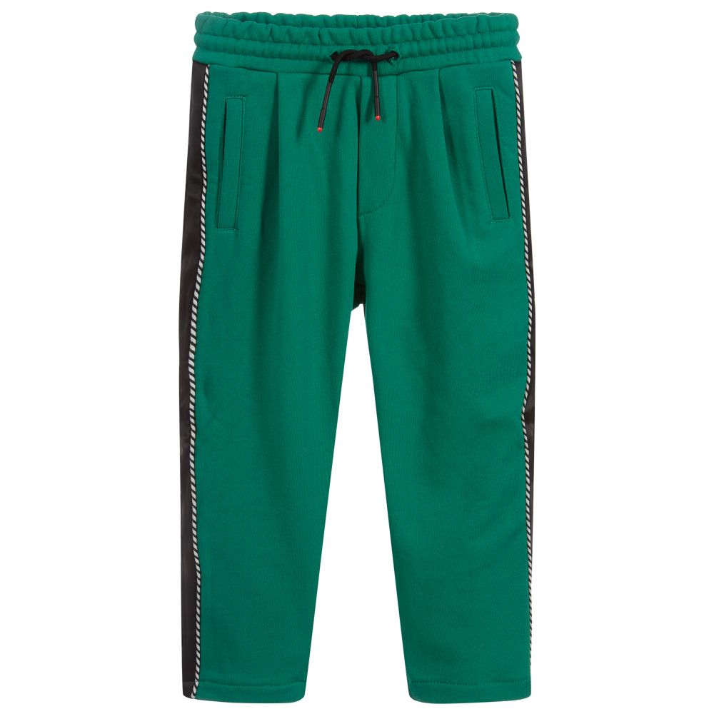 Diesel - Green Cotton Joggers | Childrensalon