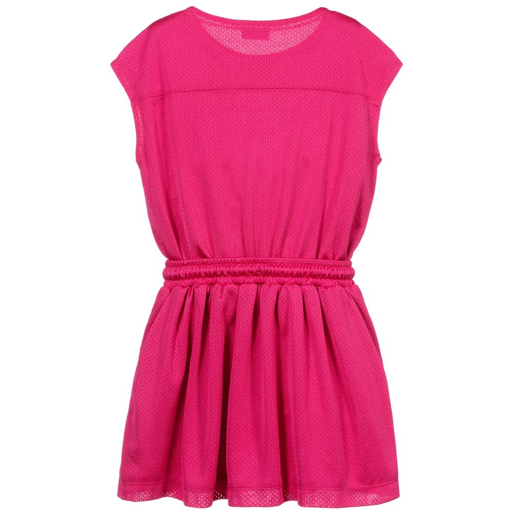 Diesel-Pink Drawstring Waist Dress | Childrensalon Outlet