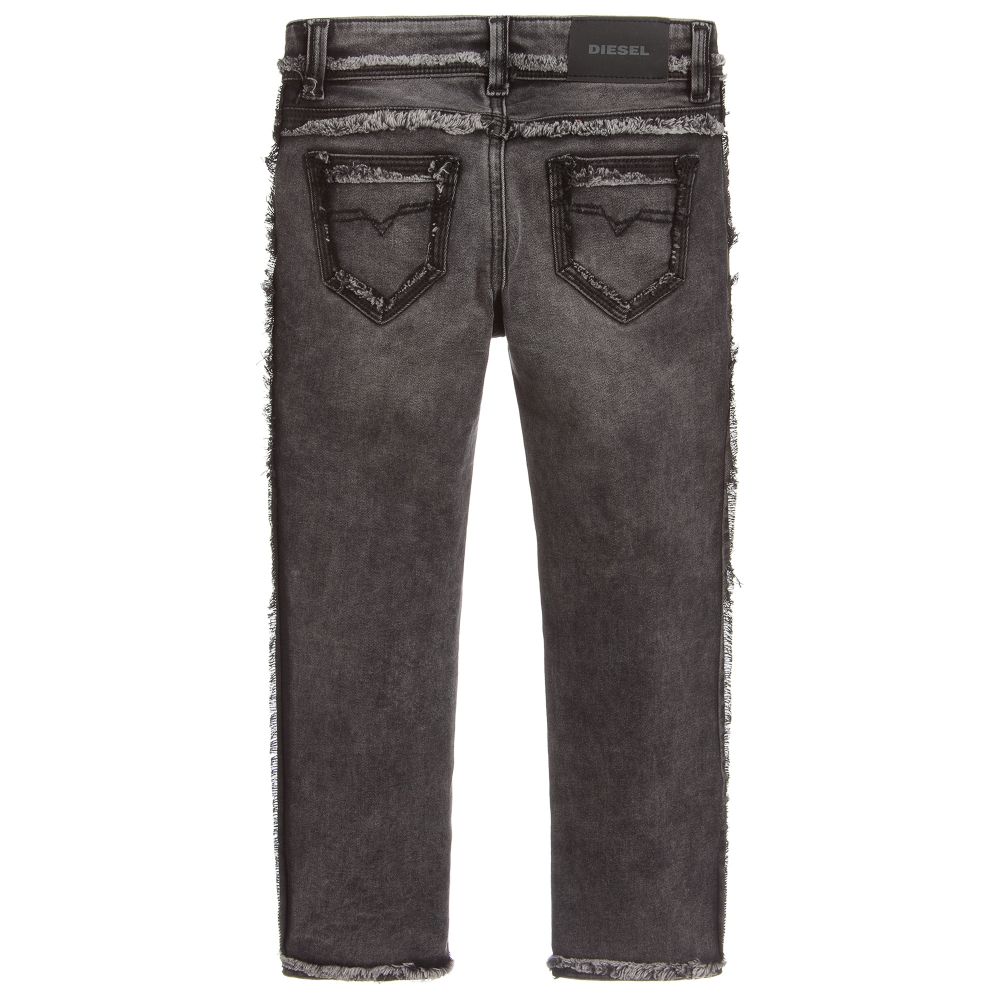 Diesel Super Slim Skinny Grey Jeans