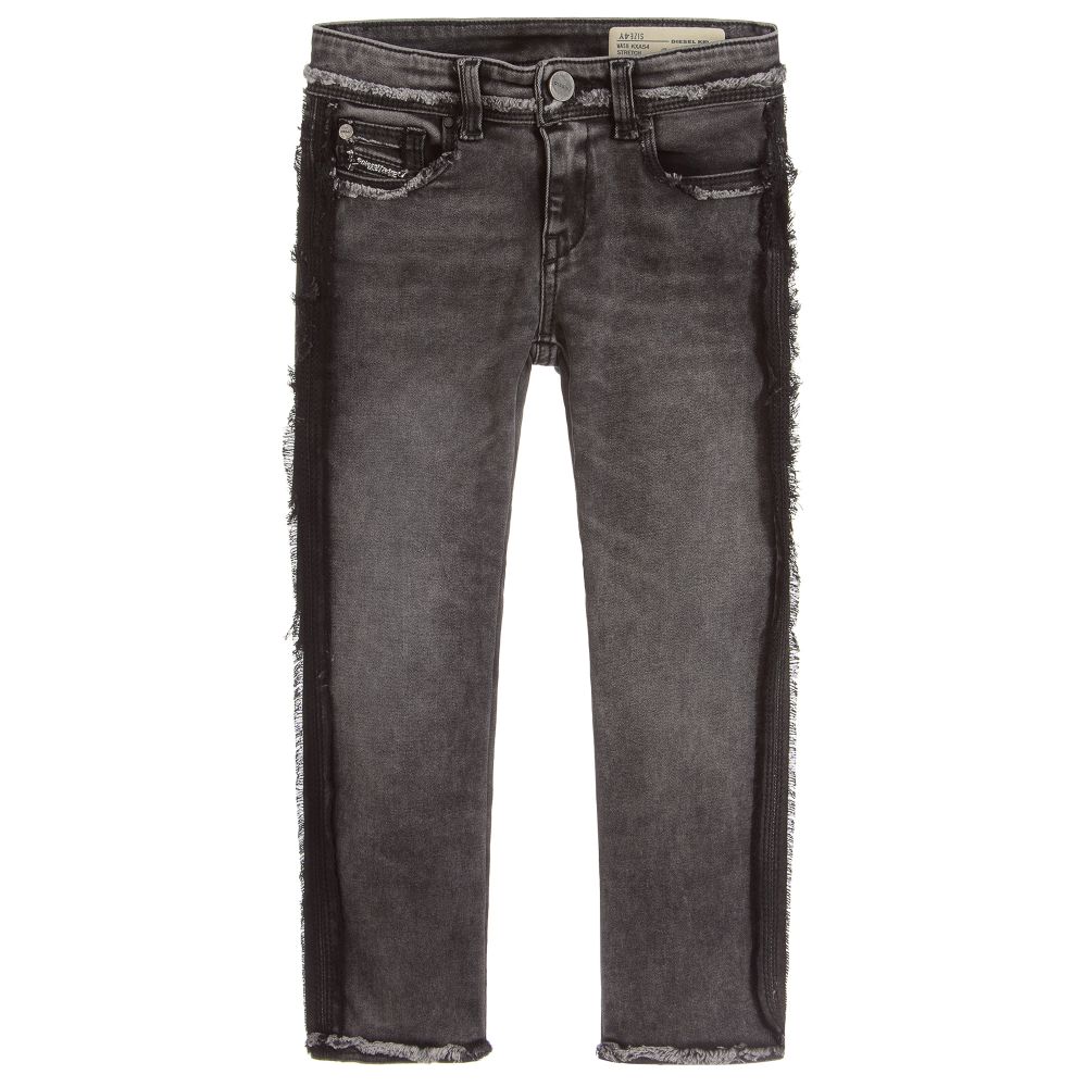 Diesel Super Slim Skinny Grey Jeans Childrensalon Outlet