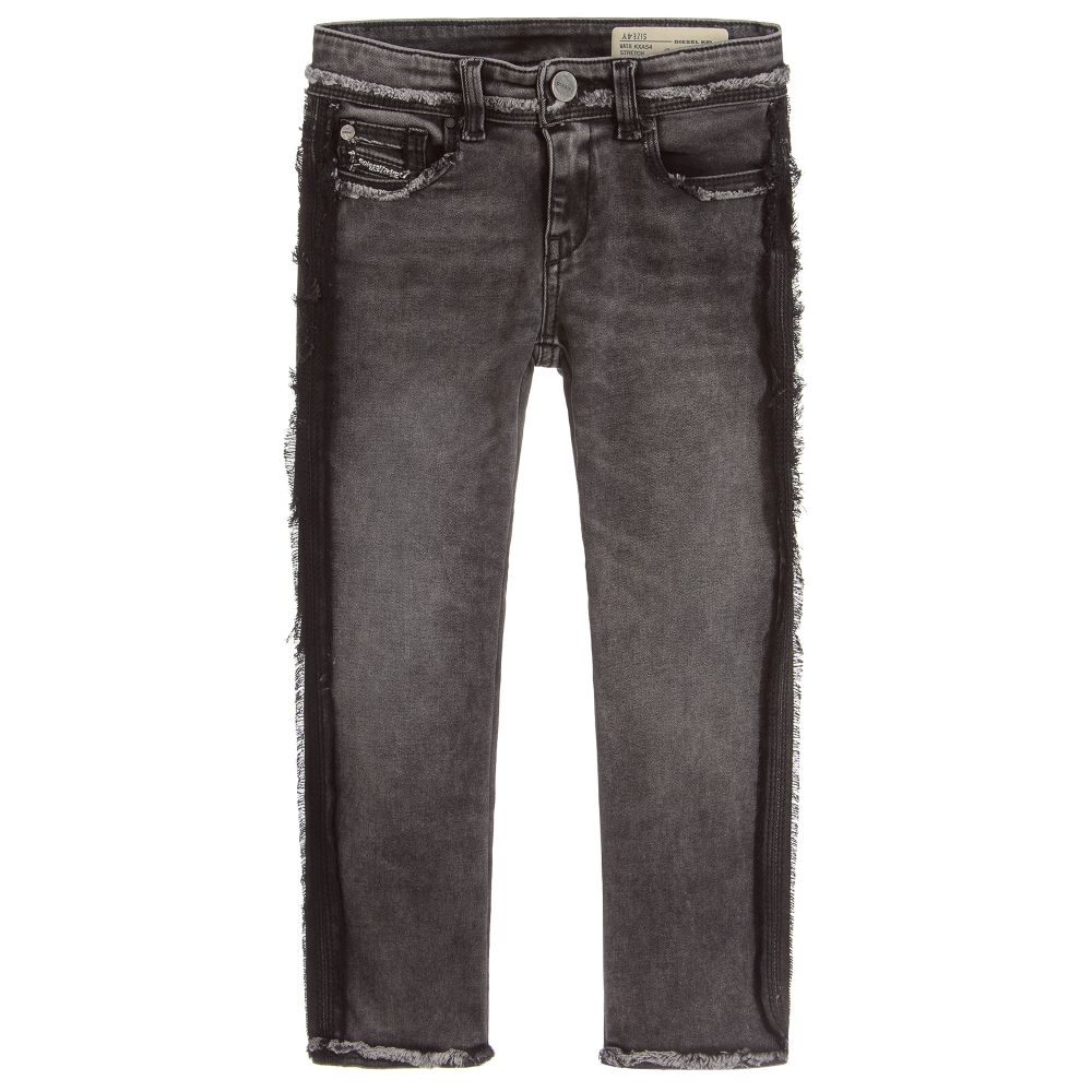 Diesel - Super Slim Skinny Grey Jeans | Childrensalon