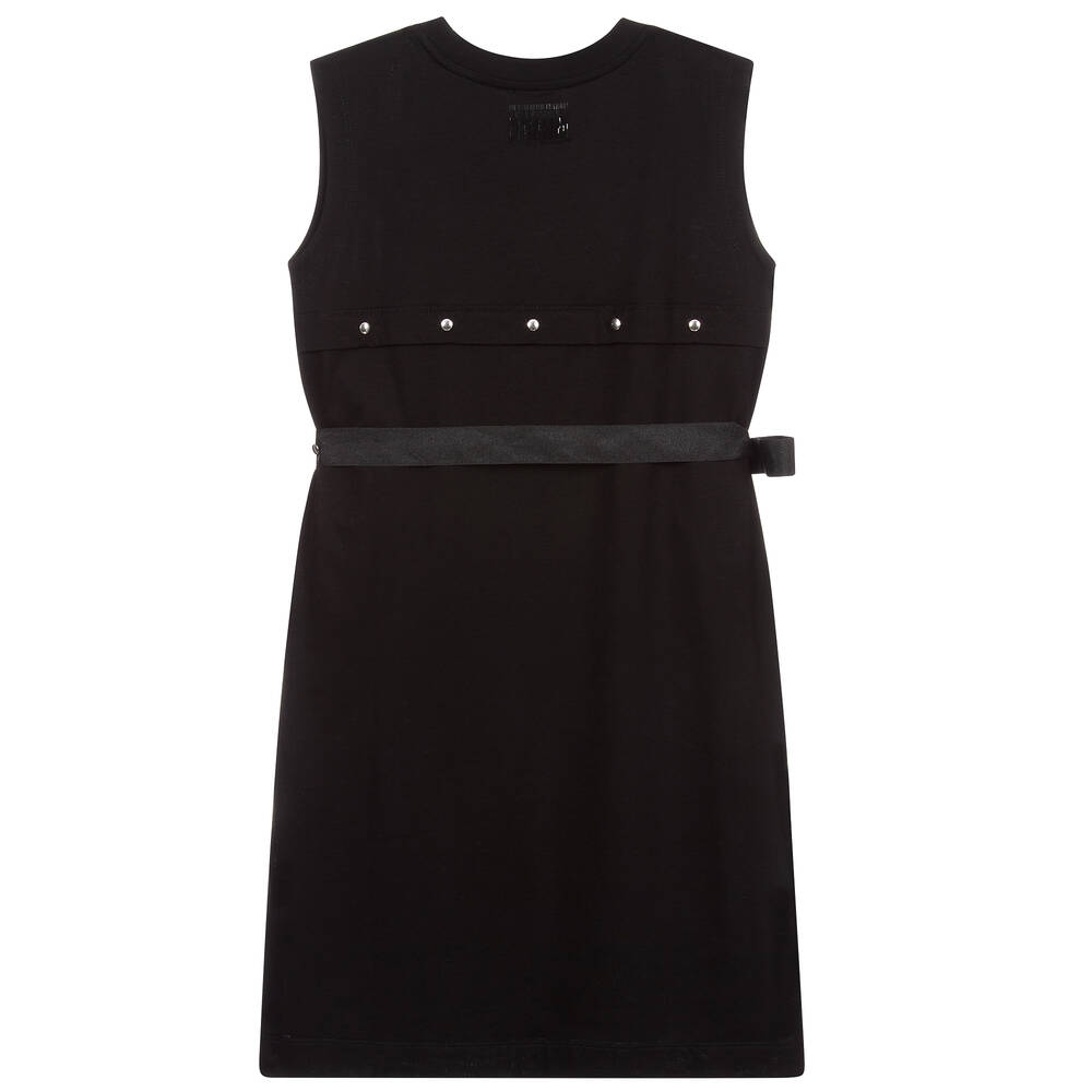 Diesel-Teen Black Logo  Dress | Childrensalon Outlet